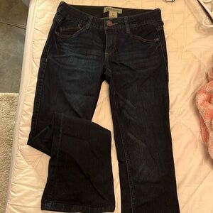 Stretch waistband jeans